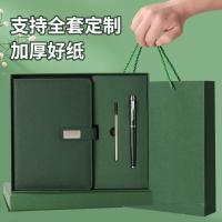 ราคา [คลังสินค้าพร้อม] A5 Conference Notepad Business Office Gift Metal Buckle Notebook Print logoWJG (45563042559)