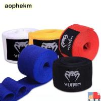 ราคา AOPHEKM Boxing Wraps, Breathable Cotton Soft Bracelets, Sports Safety 1.5m//5m Black Red White Blue Yellow Wraps Bandage Boxing (53513151673)