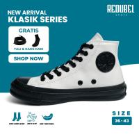 ราคา Converse All Star 70s White Black Chuck Taylor รองเท้าผ้าใบหนังลําลอง High BIG SIZE 45-46 (28484266612)