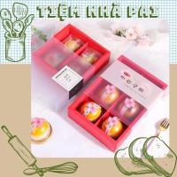 ราคา กล่องขนมไหว้พระจันทร์ 6 ช่องสีแดงบรรจุขนมไหว้พระจันทร์ 50-80กรัม (44063514135)