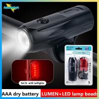 ราคา Amonghot> 2 ชิ้นไฟหน้าจักรยานไฟท้าย MTB จักรยานเสือหมอบไฟหน้าขี่จักรยานไฟฉายไฟท้ายโคมไฟจักรยานชุดอุปกรณ์จักรยานใหม่ (46361446871)