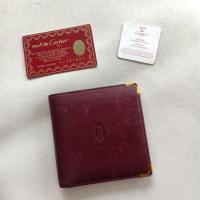 ราคา Cartier Paris กระเป๋าสตางค์ใบสั้นมือสอง (11726140114)