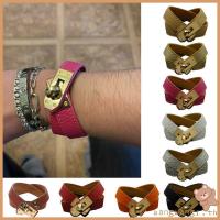 ราคา Bangb แฟชั่น Multilayer Wrap สร้อยข้อมือเครื่องประดับหนังสร้อยข้อมือหัวเข็มขัดกําไลข้อมือ Punk สไตล์สายรัดข้อมือ (45111156123)