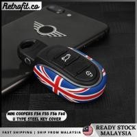 ราคา MINI COOPERS "U" ประเภทกุญแจรถ Retrofit MINI Coopers ฝาครอบกุญแจรถ MINI Cooper Countryman F54 F55 F56 F60 迷你 (56354865227)