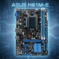 ราคา ASUS H61M-E เมนบอร์ดมือสอง H61 LGA1155 DDR3 รองรับ i3 i5 i7 Gen 2 Gen 3 (51111874270)