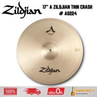 ราคา ฉาบ 17" A Zildjian Thin Crash # A0224 * กรุณาสอบถามก่อนสั่งซื้อ * (44314505419)