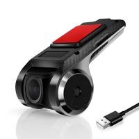 ราคา USB Car ADAS Assist System เครื่องบันทึกการขับขี่ การย้อนกลับ Night Vision HD 1080P (46761203956)