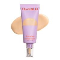 ราคา Tower 28 SunnyDays SPF 30 Tinted Moisturizer - 2-in-1 Buildable Coverage Foundation + Mineral Sunscreen for Face - Zinc Oxide, Aloe & Prickly Pear for Sensitive Skin - 15 Light/War (56962721322)