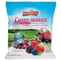 ราคา [8856843003089] Sunnyday Mixed Berries 450G มิกซ์เบอร์รี่รวม (50811626824)