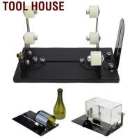 ราคา Tool House.Ay-th Glass Bottle Cutter สแตนเลสสีดำเครื่องมือตัดอเนกประสงค์สำหรับงานฝีมือ (43367435091)