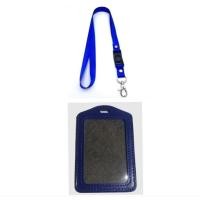 ราคา PLAIN BLUE BCA Lanyard Strap กว้าง 1.5 ซม. และฟรี ID CARD HOLDER 1 ชิ้น (ID CARD HOLDER) (50910475511)