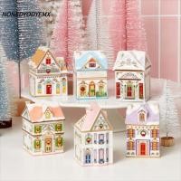ราคา NONDYOMX Holiday Village Spice House, การ์ตูน Mini Village Spice House Jars, น่ารักเดสก์ท็อปตกแต่ง House House House กล่องเก็บของ (51562329256)