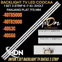 ราคา COOCAA 40 นิ้ว LED TV BACKLIGHT 40S3C-40S6G-40TB2000-40TB5000 COOCAA 40 นิ้ว LED TV BACKLIGHT (46161312929)