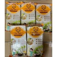 ราคา ( 5 แพ็ค ) แผ่นแป้งตราต้นข้าว แผ่นแป้งสลัดโรล หรือ ใบเมี่ยงตราต้นข้าว แบบตัดครึ่ง ขนาด 11 x 22 เซน ถุงละ 500 กรัม (29759006478)