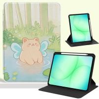 ราคา สําหรับ Samsung Galaxy Tab A7 Lite tabA9 tabA11 8.7 นิ้ว 2025 อะคริลิค 360° เคสแท็บเล็ตขาตั้งหมุนได้พร้อมช่องเสียบปากกาสําหรับ galaxy tab a 11 ฝาครอบ (28644805301)