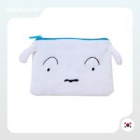 ราคา Daiso Crayon Shinchan Shiro Flat Plush Pouch Soft Character Zipper Pouch Slim Cosmetic Storage Bag (41229806958)