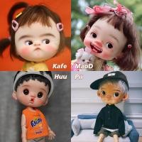 ราคา Amazing Super Cute BJD QBeibi หัวใหญ่ประเภทการแสดงออกกระเป๋าตลกเรซิ่น Handmade Artist Ball Jointed Dolls Nude Doll (20766554537)