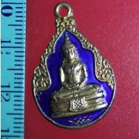 ราคา FLA-02 เหรียญเก่าๆ เหรียญหลวงพ่อโสธร กะไหล่ทอง ลงยาสีน้ำเงิน ปี พ.ศ.2525 (4085287526)