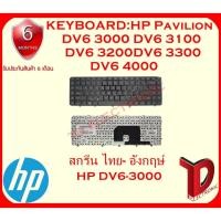 ราคา KEYBOARD:HP DV6-3000 ไทย-อังกฤษ์ ใช้ได้กับรุ่น HP Pavilion DV6 3000 DV6 3100 DV6 3200 DV6 3300 DV6 4000 (2025802300)