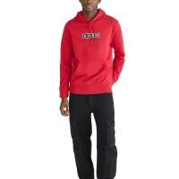 ราคา AEROPOSTALE ผู้ชายข้ามหน้าอกกล่องตัวอักษรโลโก้กราฟิกพิมพ์ HoodieOversize Baggy Casual เสื้อแขนยาว (56910069968)