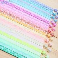 ราคา Cc 30 ชิ้น Luminous Lucky Star พับ Origami กระดาษ Lucky Star Origami กระดาษริบบิ้น (45163063575)