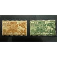 ราคา แสตมป์ ชาวนา ครบชุด2ดวง ผลิตโดย โทมัส เดอ ราลู ไม่ผ่านใช้ (29701978215)