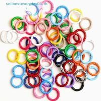 ราคา & Sellingbest & 200 ชิ้น 25 มิลลิเมตรฤดูใบไม้ผลิ O Bule แหวน/สีโลหะผสมฤดูใบไม้ผลิ Bule/รอบเปิดแหวนสปริงพวงกุญแจสําหรับ Diy พวงกุญแจ (56360876701)