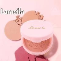 ราคา #04 พร้อมแปรง LAMEILA บลัชออน แต่งหน้า โทนสีนู้ด ตลับสีชมพูน่ารัก (44153578316)