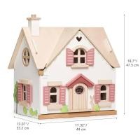 ราคา Tender Leaf Toys ของเล่นไม้ บ้านตุ๊กตา บ้านคอตตอนเทล Cottontail Cottage (21945928909)