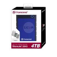 ราคา Transcend External HDD 4TB รับประกัน 3 ปี- มีใบกำกับภาษี-TS4TSJ25H3B (13551554638)