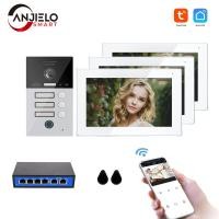 ราคา ANJIELO WiFi HaLow Bridge IP TUYA Video Intercom – กล้อง HD 1080P, Night Vision, และ Multi-Monitor รองรับสําหรับบ้านและสํานักงาน (45309722911)