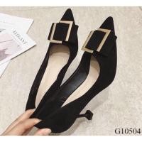 ราคา รองเท้าส้นสูงนิ้วเท้า 7p - รองเท้าตุ๊กตาส้นสูง 7p (53861651428)