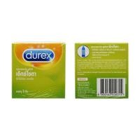 ราคา Durex Excita ถุงยางอนามัย ผิวเรียบ ผนังขนาน ถุงยางอนามัยโปร่งแสง เจือสีชมพู (56461422955)