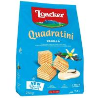 ราคา ล็อคเกอร์เวเฟอร์วานิลลา 250กรัม Loacker Wafer Vanilla 250g. [หมายเลขบาร์โค้ด 8000380004942] (52812727396)