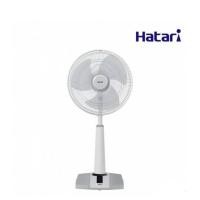 ราคา HATARIพัดลมปรับระดับ ใบพัดขนาด 16นิ้ว รุ่น HT-S16D4 สีเทา (9378912420)