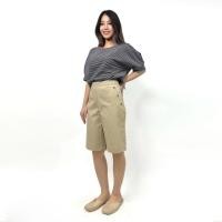 ราคา PORTLAND กางเกงขาสั้น ทรงตรง สีเบจ / Twill Bermuda Shorts (Beige) (27327842875)