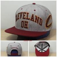 ราคา หมวก snapback Mitchell & Ness Cleveland Cavaliers ของแท้ (48361654339)