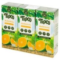 ราคา [สินค้าส่งด่วน] ทิปโก้น้ำส้มเขียวหวาน100%200มล. แพ็ค 3 TIPCO TANGERINE JUICE 200ML. PACK 3 (54507805547)