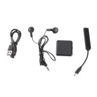 ราคา Tomobetter เครื่องบันทึกเสียงขนาดเล็ก One Touch Recording Activated 16GB ดิจิตอลแบบพกพาพร้อมหูฟัง (51110278538)