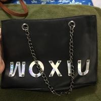 ราคา กระเป๋าสะพายข้างสายโซ่สั้น ใบใหญ่ (4637235597)