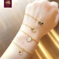 ราคา SHINING GOLD สร้อยข้อมือ ทองคำแท้ 96.5% น้องหมา หลากสายพันธุ์ น้ำหนัก ครึ่งสลึง (1.9กรัม) (9623330548)