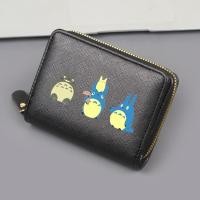 ราคา อะนิเมะ โตโตโร่ กระเป๋าสตางค์ผู้ถือบัตรการ์ตูนสั้นซิปกระเป๋าใส่เหรียญกระเป๋า (53957330053)