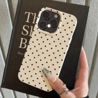 ราคา Polka Dot เหมาะสําหรับ Apple 17PROMAX เคสโทรศัพท์ iPhone16 ญี่ปุ่นเกาหลี 15plus เลียนแบบหนังเนื้อ 14 ปลาขนาดเล็ก 6.18 (50362422131)