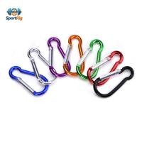ราคา Coagulatelove อลูมิเนียมพวงกุญแจ Carabiner D-Ring Key Chain คลิป Karabiner Snap Hook Camping [HOT] (56862564481)
