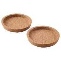 ราคา Ikea ที่รองแก้ว ไม้ก๊อก จำนวน 2 ชิ้น ขนาด 10 ซม. อิเกียแท้ 100% (28105914202)