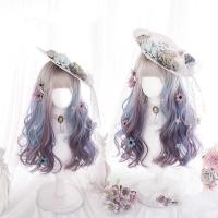 ราคา ➧ TSE Lolita วิกผมหยิกยาว "ยูนิคอร์นหมอก" โลลิต้าหางม้าคู (24077849371)