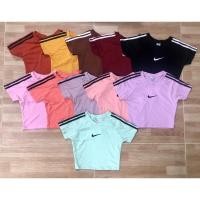 ราคา เสื้อครอปnikeแขนสั้น (4174108809)