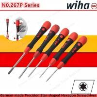 ราคา WIHA 267P Series TORX® Precision Star ไขควง T1/T2/T3/T4/T5 T6 ลื่นการออกแบบการซ่อมแซมความพยายามสําหรับโทรศัพท์และแล็ปท็อป (47509367167)