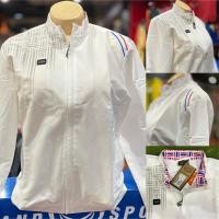 ราคา 02-590 แกรนด์สปอร์ตเสื้อแจ็คเก็ตหญิงสีขาวลายพิมพ์หน้าอก (5780261657)