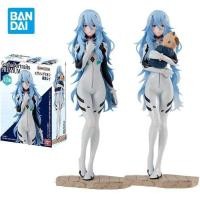 ราคา Bandai Origina EVANGELION Anime Figure Ayanami Rei Shokugan Long Hair Action Figure Toys for Kids G (46858032392)